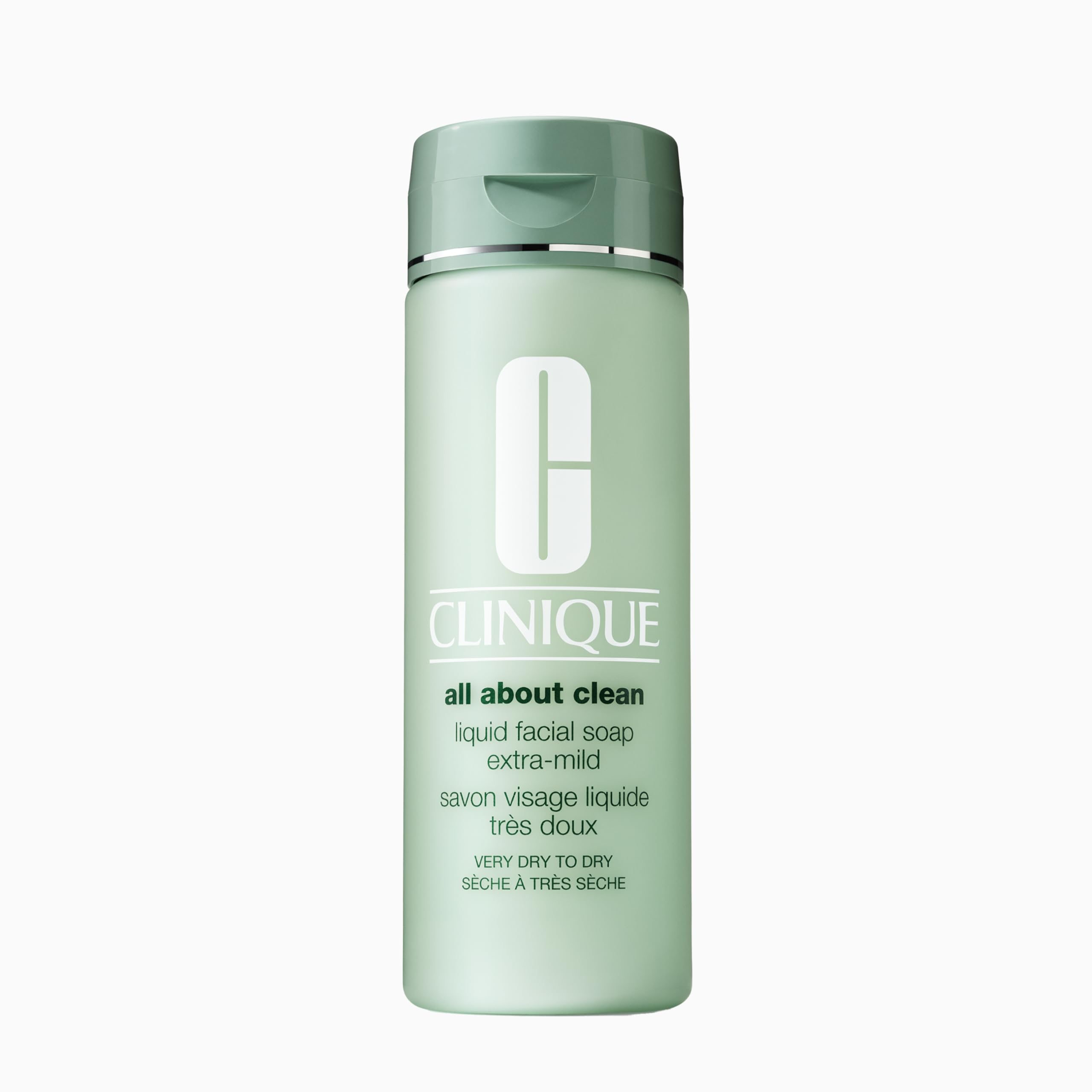Clinique All About Clean Liquid Facial Cleanser | Detergente Viso Extra delicato per Pelli da Molto Secche a Secche, 200 ml