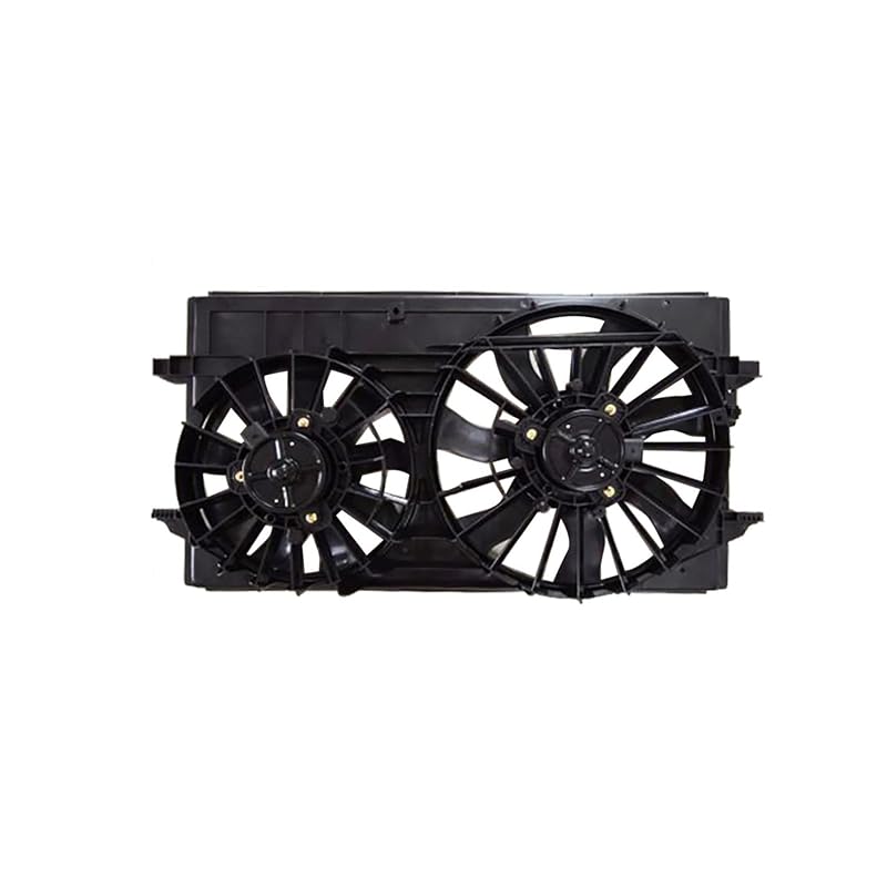 Conjunto de Ventoinha do Radiador Silscvtt para Chevrolet Malibu 2004–2012 – 1 unidade
