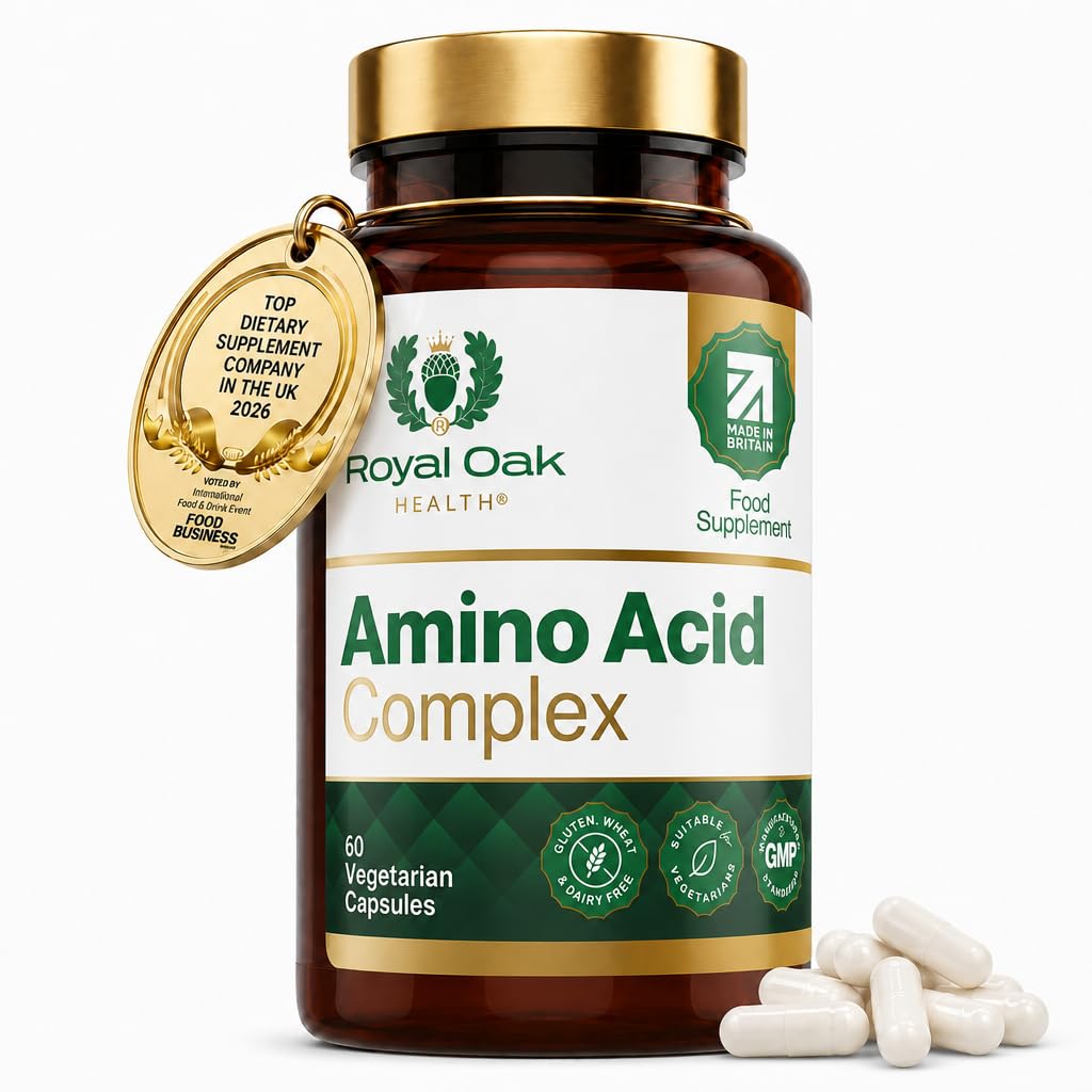 Full Spectrum Amino Acid Complex Complete with All 20 EAA & BCAAs in Free Form