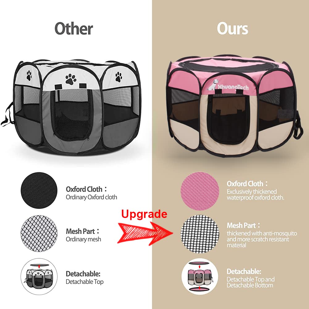 Excelvan Dog Carrier Cage Oxford Portable Soft Pet Puppy Tent Kennel Cat Playpen