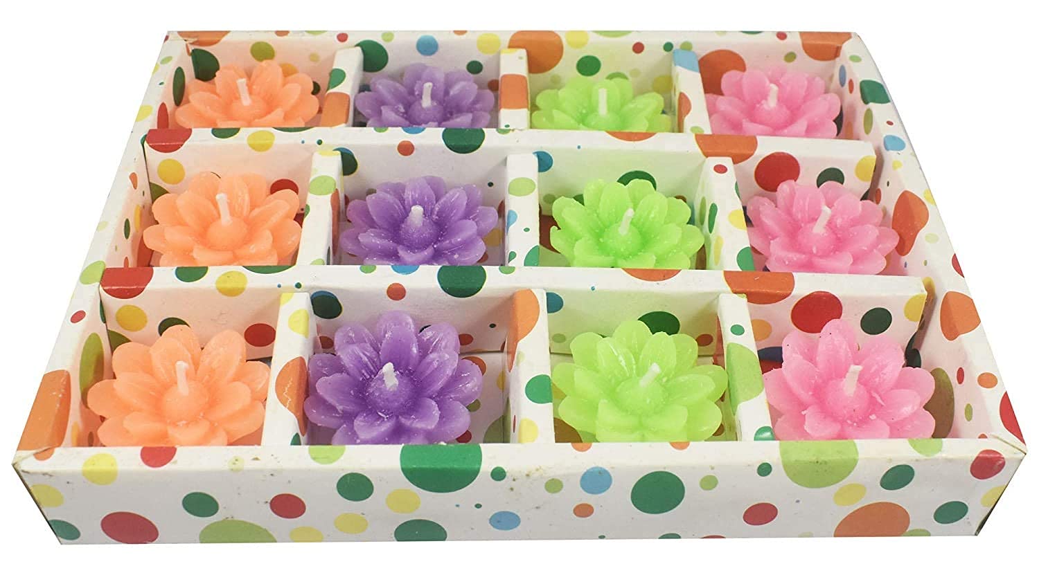 CFZ-061-6-0 3 in. Floating Candles, Lavender - 72 Piece