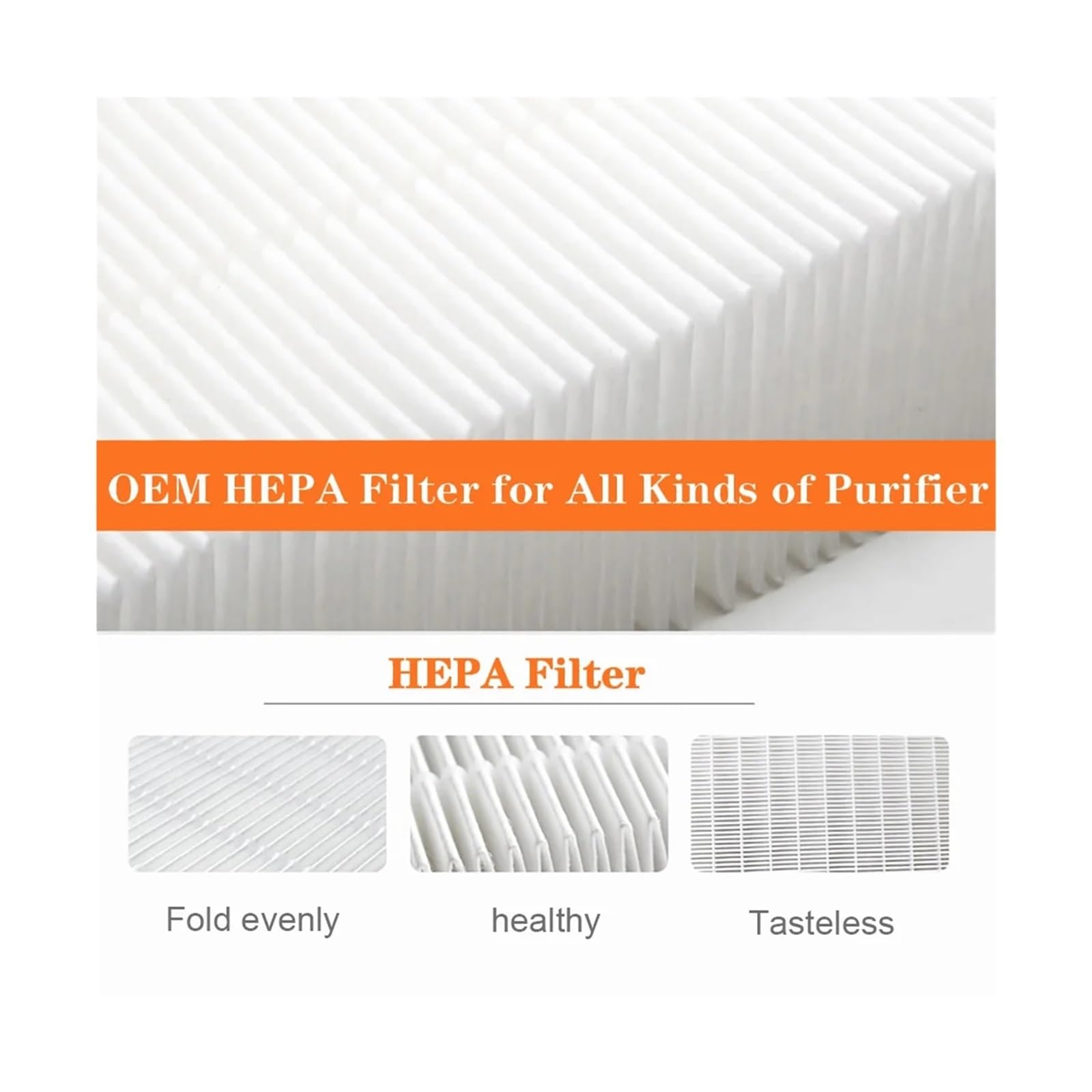 Filtro De 330 X 280 X 24 Mm Compatible con VONLUCE, Purificador De Aire, Filtro HEPA Y Compuesto De Carbono 3 En 1.