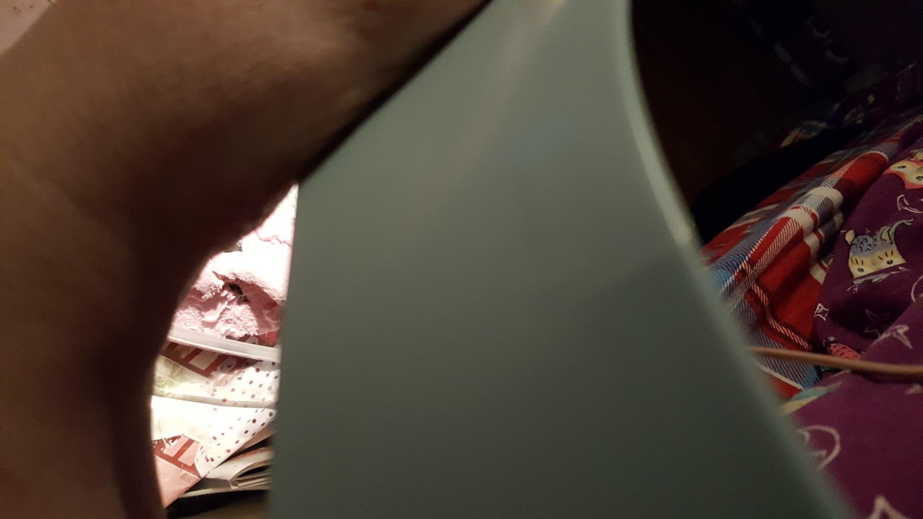 Stress fractures on plastic loom