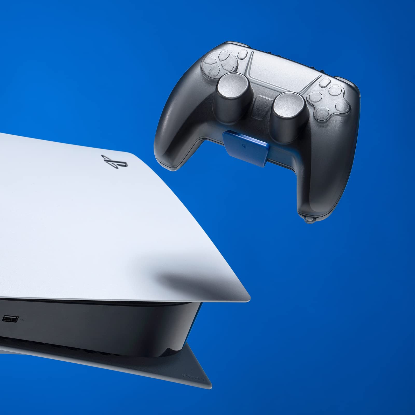 tomtoc Coque pour Manette PS5, étui de Protection de Voyage pour télécommande sans Fil PlayStation 5 DualSense, étui Rigide de Rangement Compact, Ultra Fin et léger Accessoires PS5