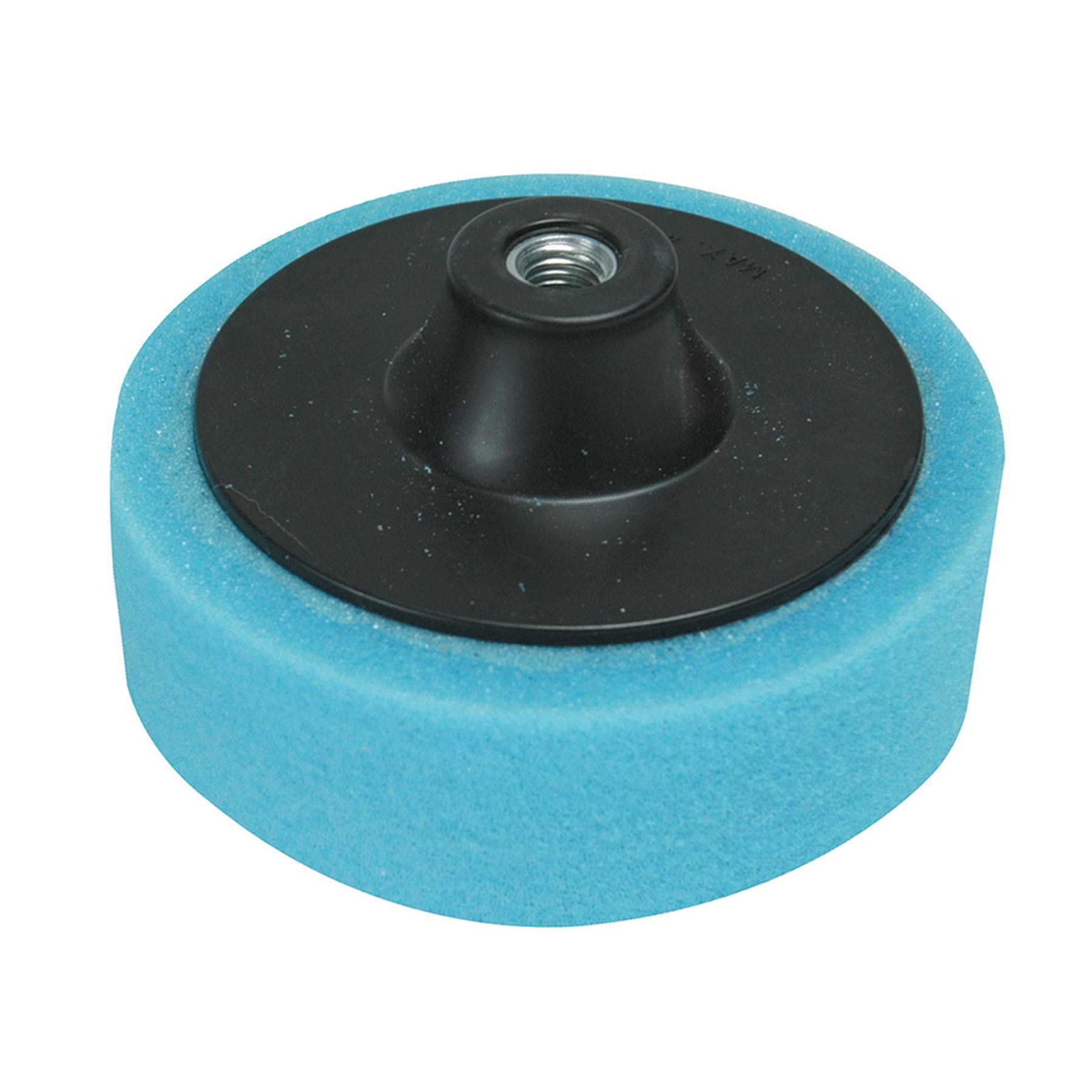 Dapetz Blue ® Polishing Buffing Sponge 150Mm Head Pad Mop Sponges M14 Thread Compounding Buffing For Compounding, Polishing And Final Finish Polyurethane Sponges