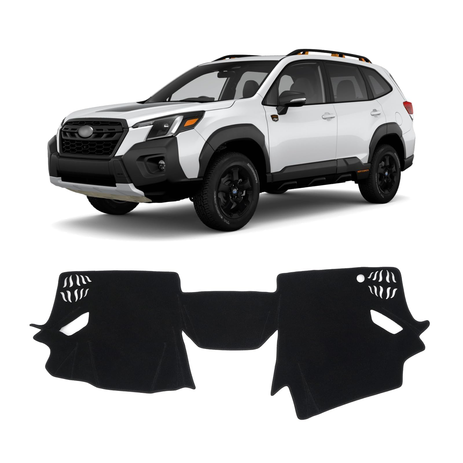 KUST Black Dash Cover for Subaru Forester 2019-2024