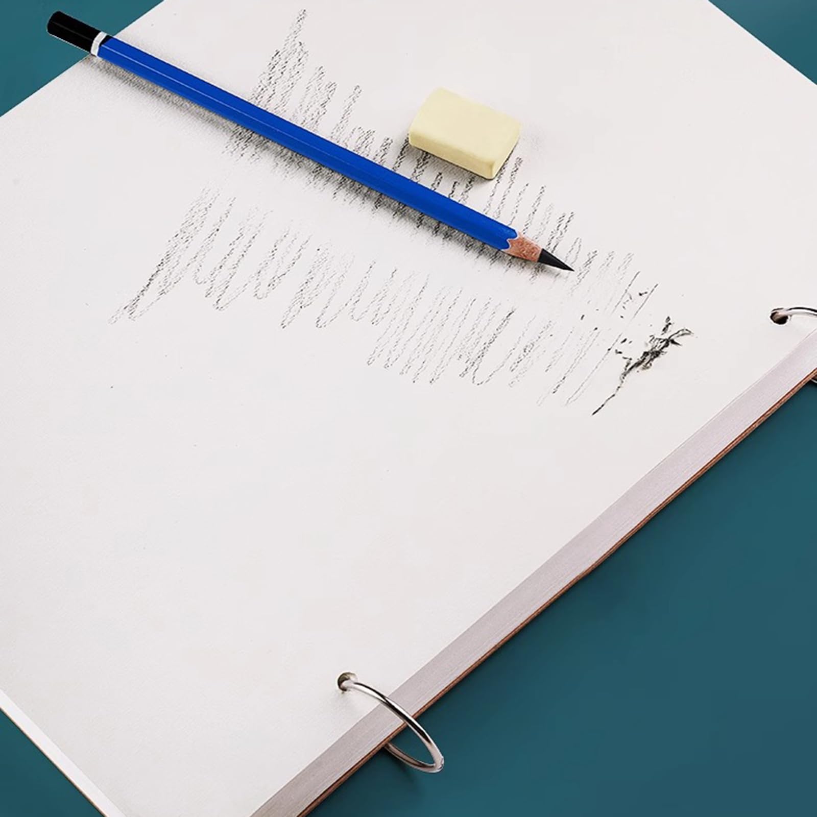 Blocco di carta da disegno multiuso con 160 g/m² pagine rimovibili per graffiti acquerelli e note. Blocco di carta da disegno senza acidi
