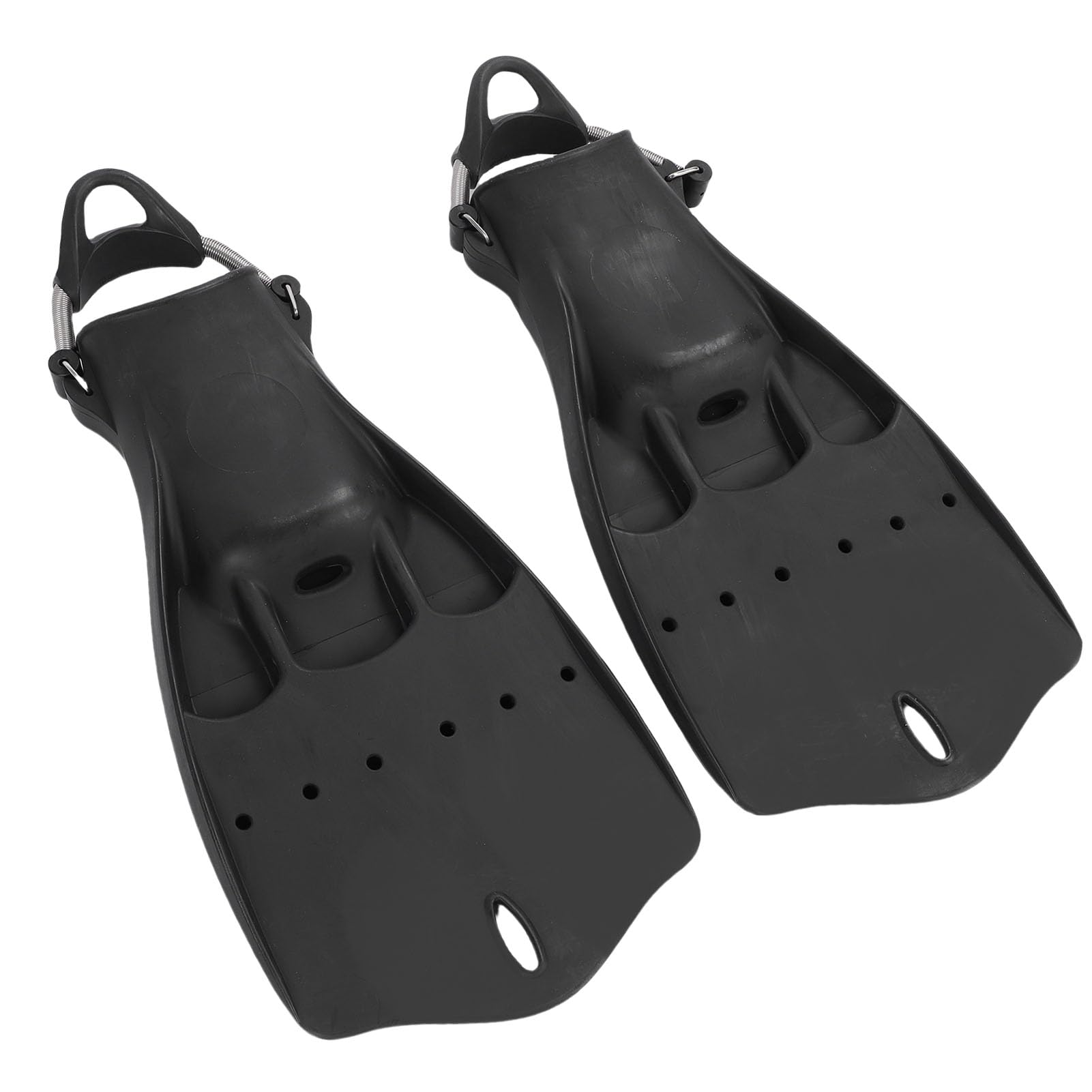 Zunate Aletas de Snorkel con Hebillas de Resorte | Aletas de Buceo de Goma Ajustables para Natación y Apnea