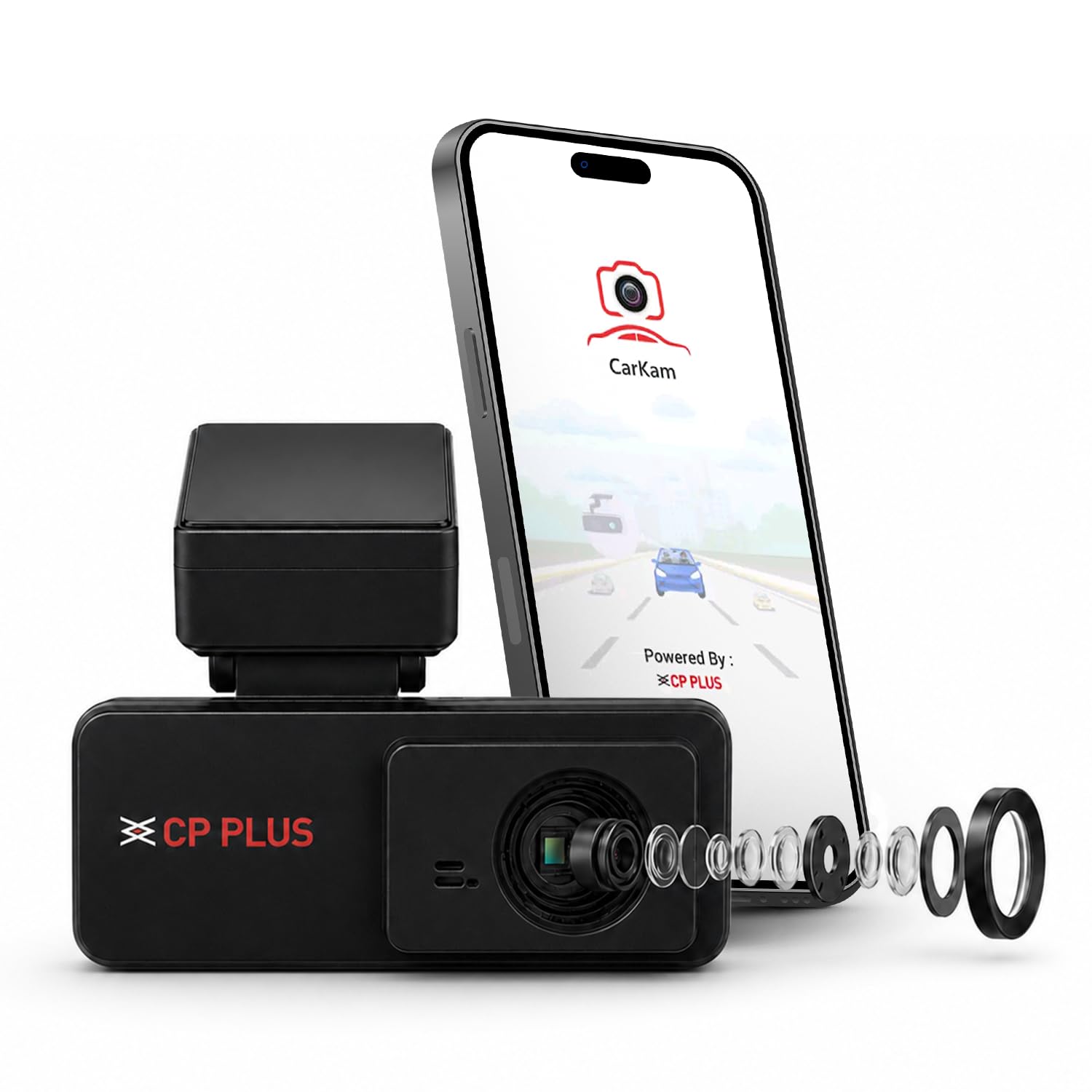 CP PLUS Dash Cam for Car CP-F34 | 3MP Dashcam for Car with GPS | WiFi Dashcam | G-Sensor | 24/7 Parking Monitoring | Car Dashcam Supports 1TB SD Card-image-21