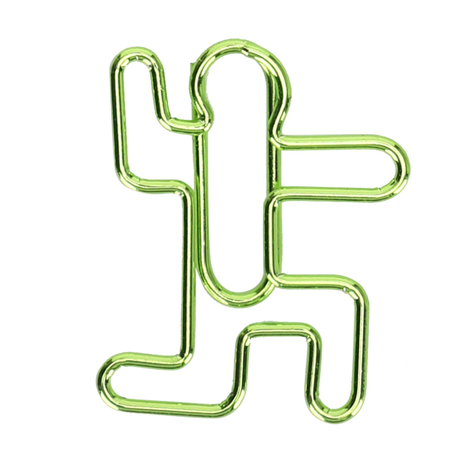 ANKROYU 20PCS Cartoon Paperclip, Special Shape Paper Clips, Stainless Steel Paper Clips