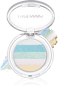 Holographic Chameleon Eyeshadow Palette & Rainbow Highlighter