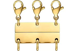 Nexkly Dailyacc Layering Necklace Separator in 18K Gold and Silver