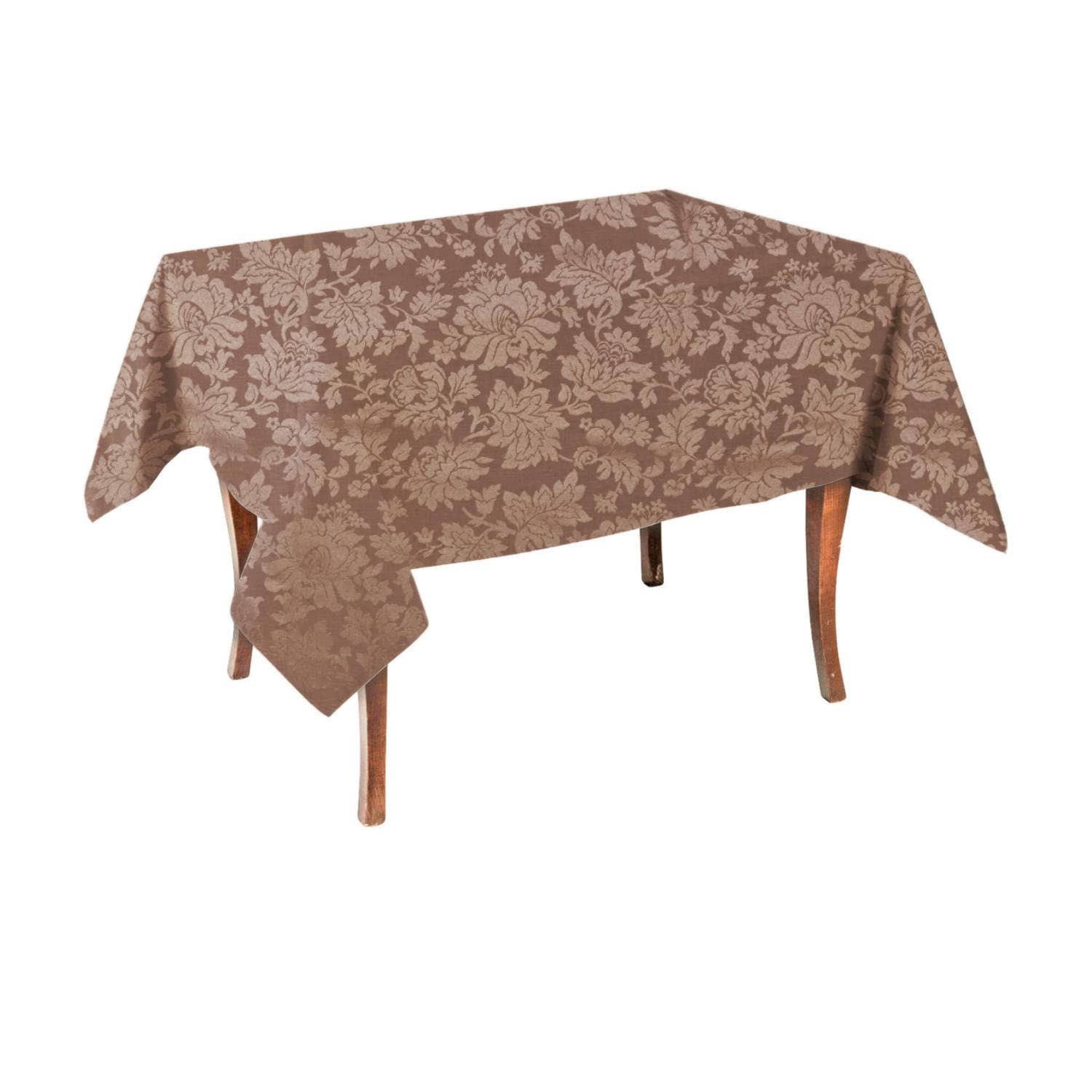 Mantel rectangular antimanchas, jacquard, poliéster, 100% 180x270