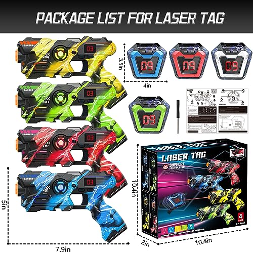 Osalon 2140E Laser Tag Guns Set Of 4 thumb #5