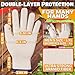 Heat Resistant Gloves - BBQ Gloves Heat Resistant Cooking Oven Gloves with Fingers Grill Glove Oven Mitts 480 to 932°F Grilling Gloves - Grill Gloves for Outdoor Grill Gloves for Hot Food Handling