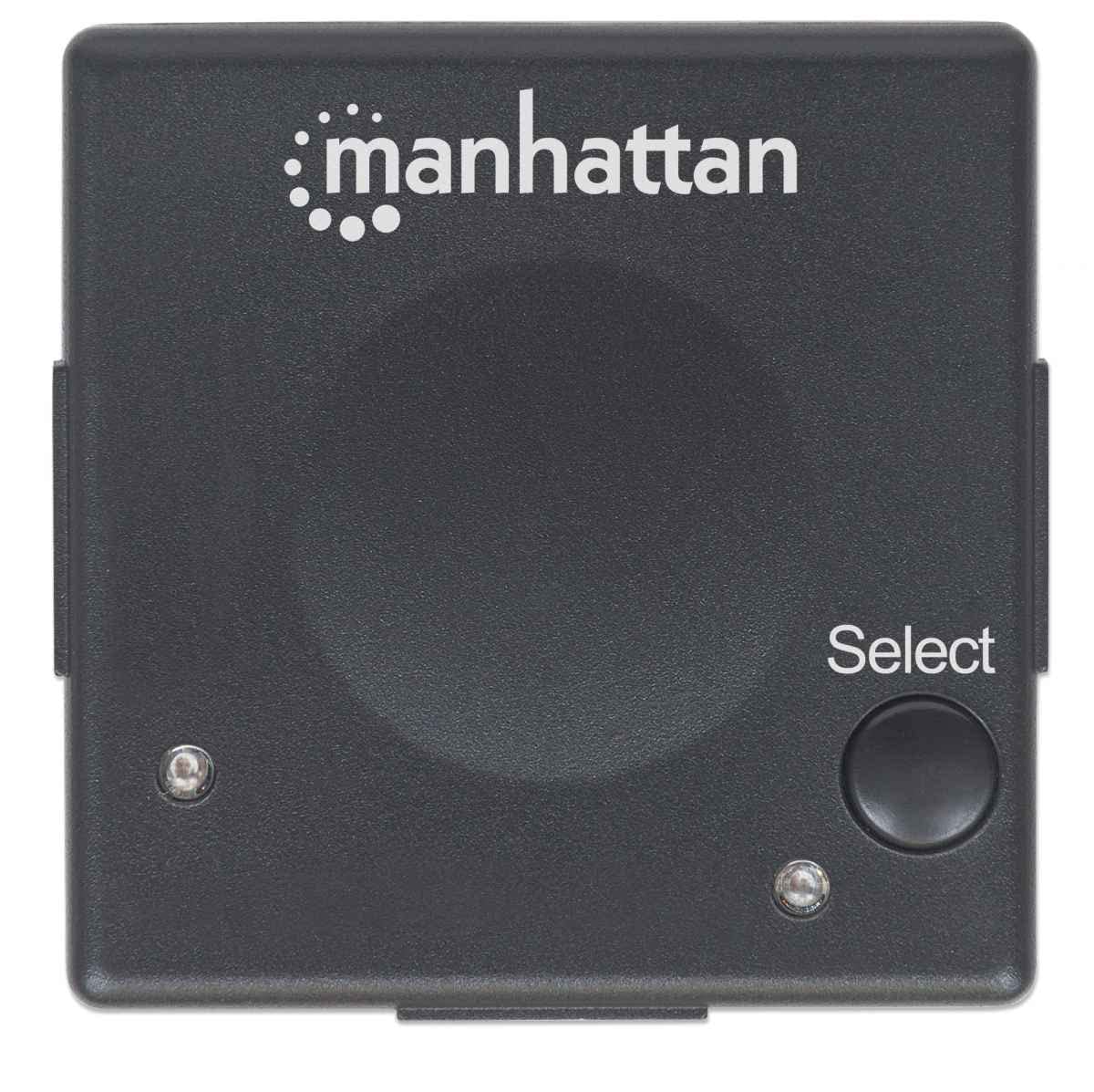 Manhattan 207911 HDMI video switch - Video Switches (HDMI, 1.3b, Black, Plastic, 5 m, 480i,480p,576i,576p,720p,1080i,1080p)