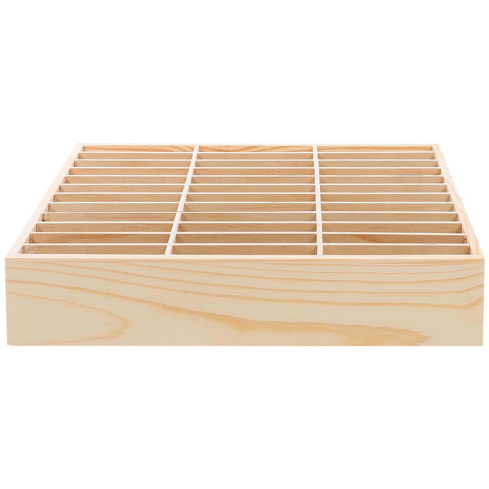 Ipetboom Meeting Room Phone Organizer in Legno 36 Scomparti Multifunzionali per Uffici e Laboratori, Custodia Multi-Griglia per Cellulare e Accessori