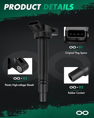 Vista 1585 de SCITOO 1 bobinas de encendido con 4 bujías de iridio para Chevrolet 2011-2015 Cruze 1.4L 2016 Cruze Limited 1.4L 2012-2020 Sonic 1.4L 2013-2021 Trax