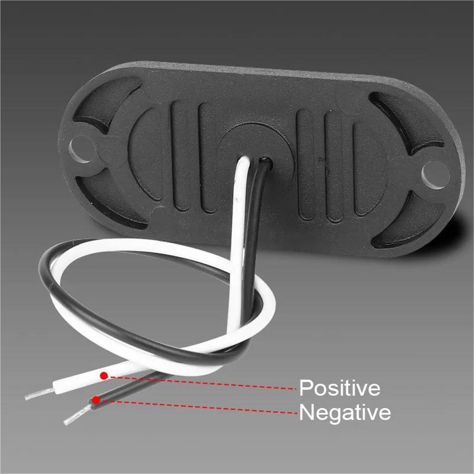 Luz Indicadora 10/20 Unidades De Luces LED De Posición Lateral Para Coche, Luz De Gálibo Para Remolques, Camiones, Caravanas Y Barcos Indicador Retrovisor(10pcs White)