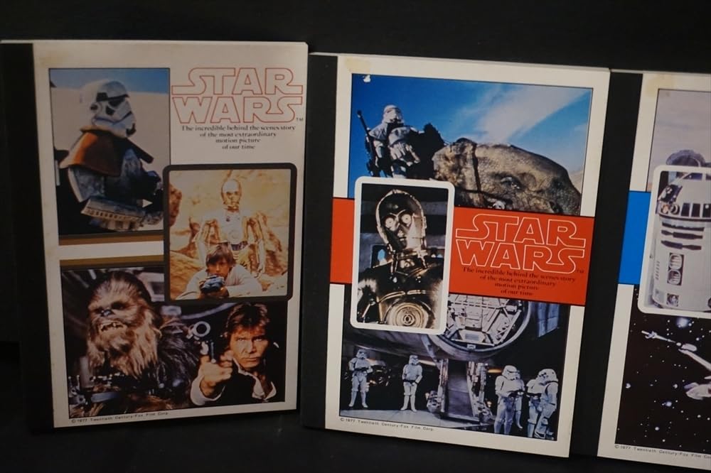 Amazon.co.jp: 77年 スターウォーズ ノート 4点 倉庫品 昭和 レトロ