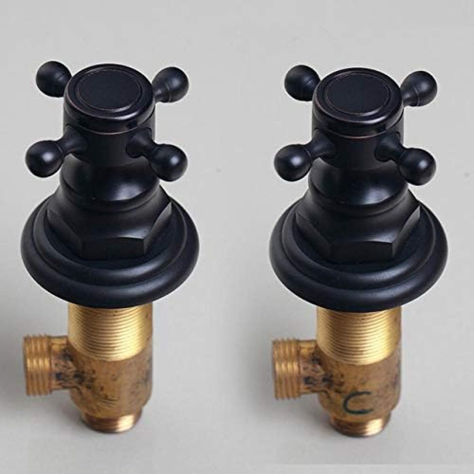 Grifo De Lluvia Para Baño Montado En La Pared Con Cabezal De Ducha Ultrafino Negro