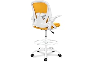 Lumbar Support Primy Yellow Office Chair