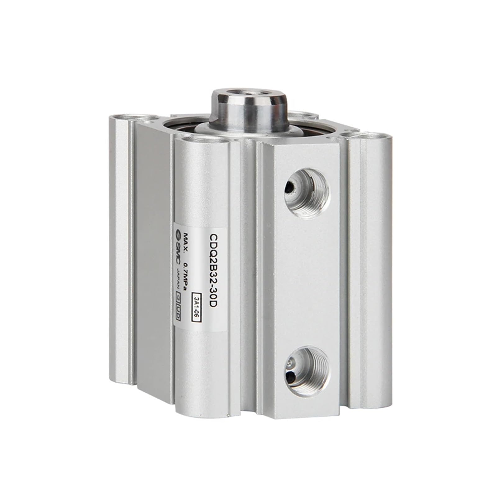 Cilindros actuadores neumáticos compactos serie CQ2B con carrera de 10 mm
