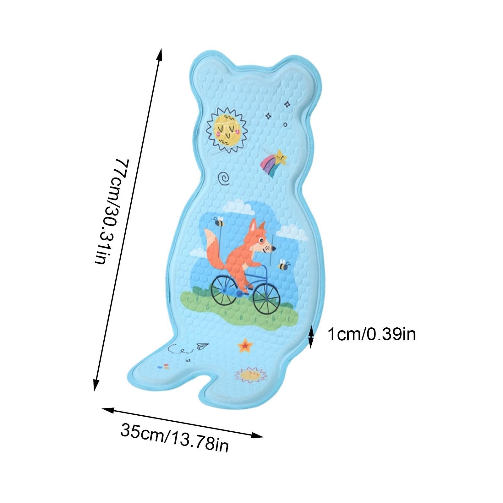 Kinderwagen Kühlpad Sitzauflage Matte,Atmungsaktive Kinder Eissitzmatte - Kühlendes Sitzkissen - Für Baby-Stubenwagen, Baby-Schaukelstuhl, Camping, Reisen, Outdoor Und Park