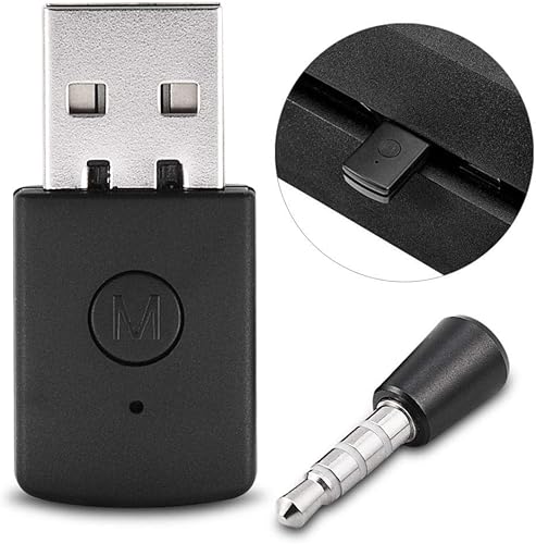 Miniatura 3 de Mini adaptador USB inalámbrico, receptor de dongle Bluetooth y transmisores se conectan a cualquier dispositivo de audio Bluetooth, enchufe para