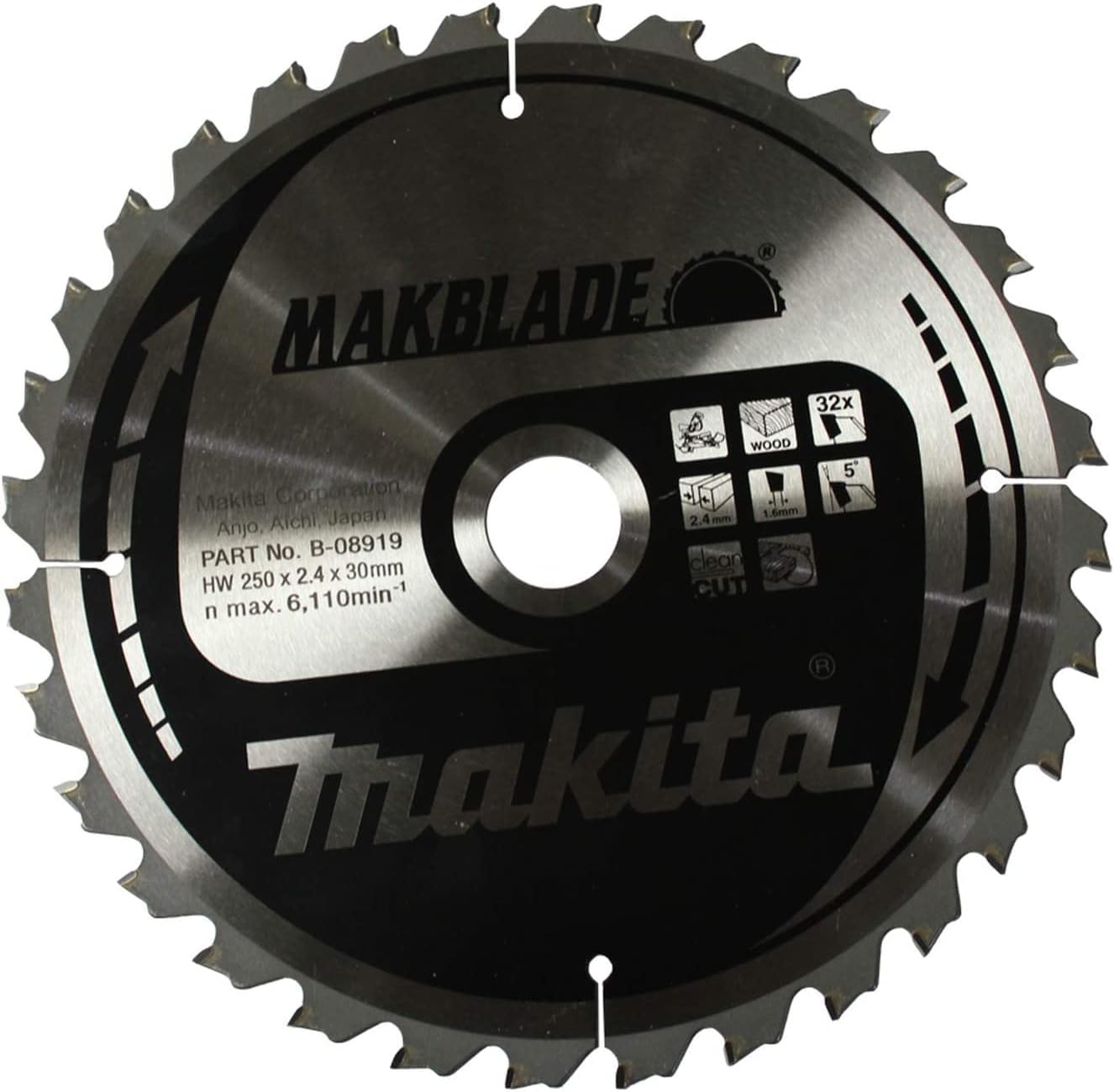 Makita B-08919 TCT Saw Blade