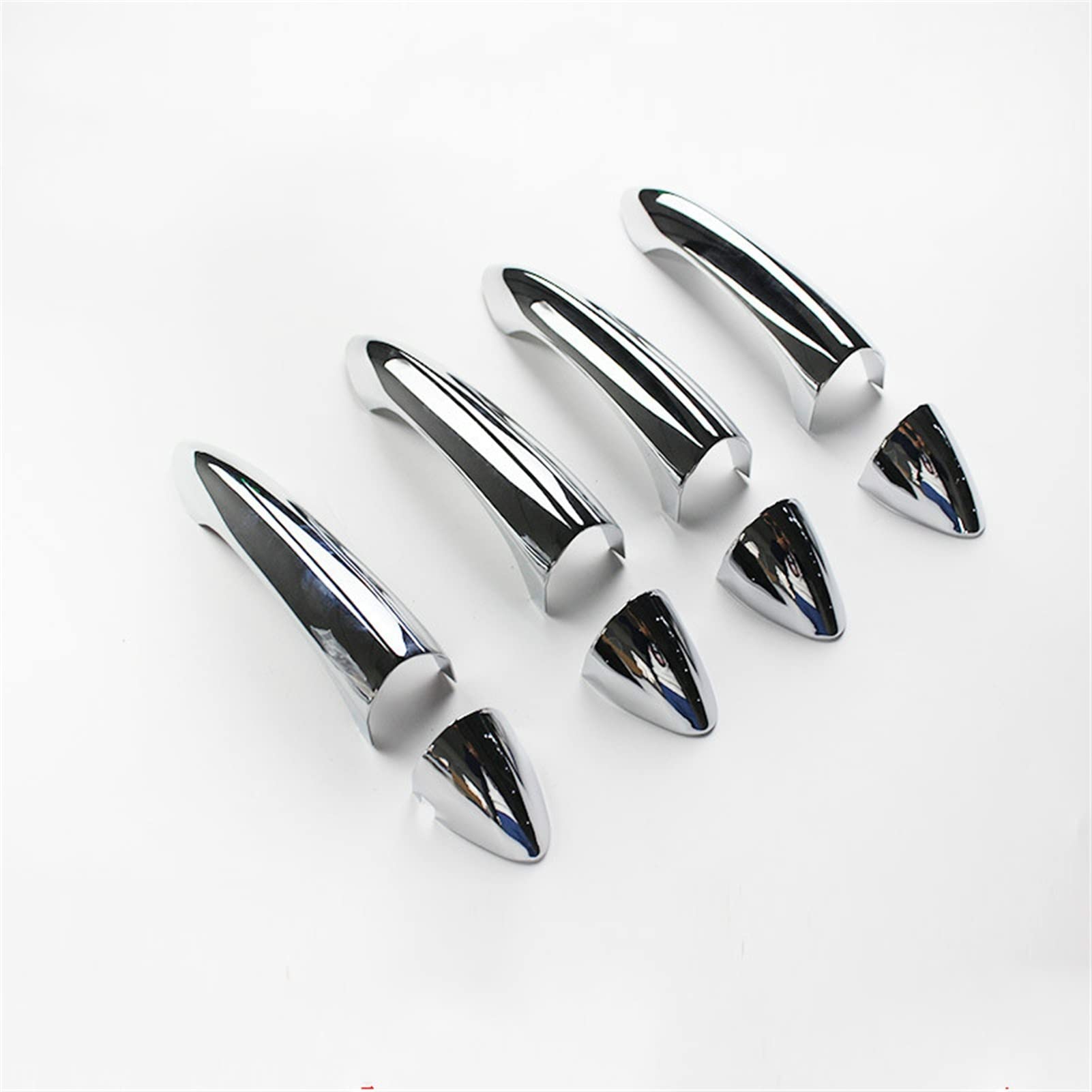 Rinkteea 3 Exterior Car Door Handle For Cruze 2016-2018 Luxurious Chrome Handle Cover Trim Set For Sedan Hatch Accessories Stickers Car Styling(3)
