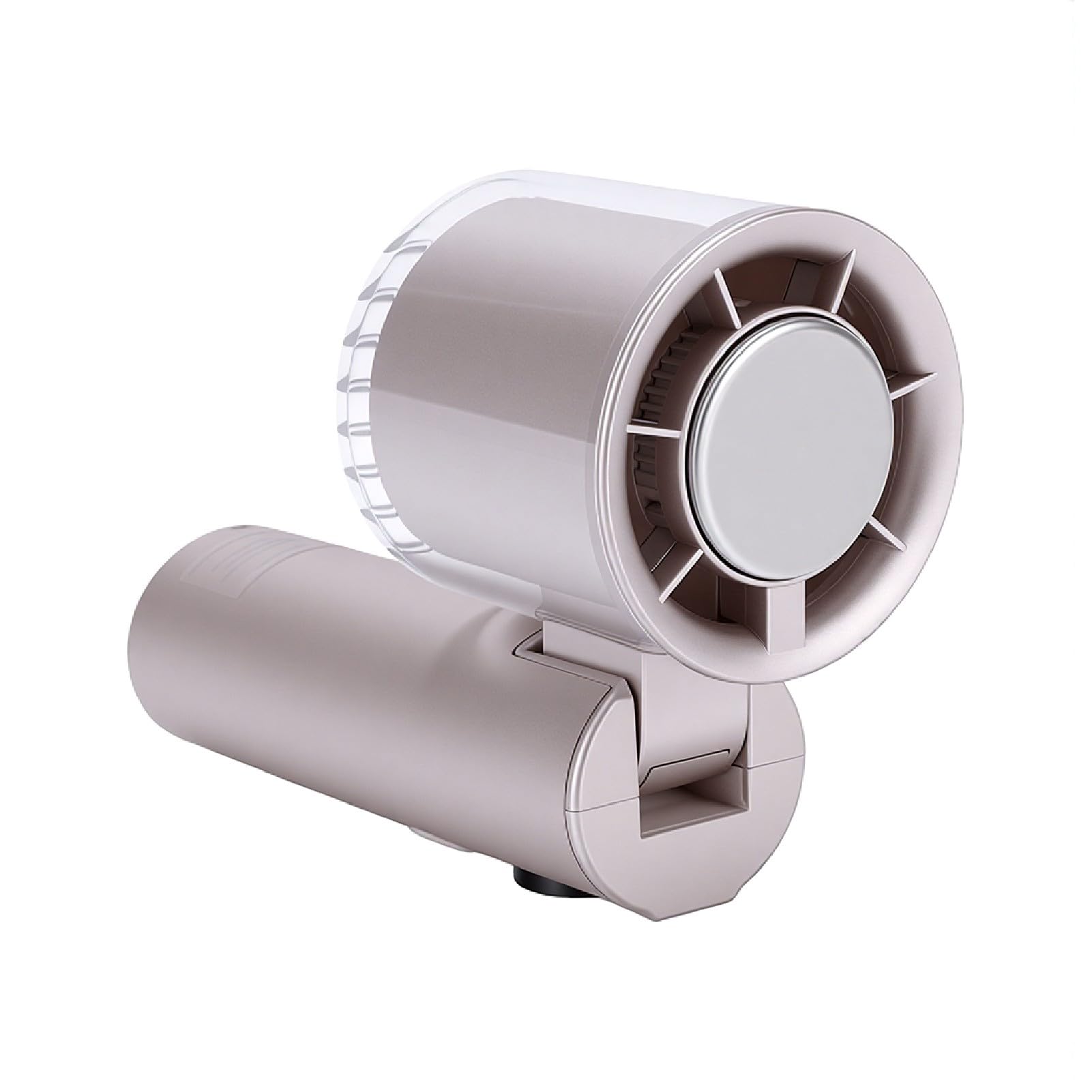 Ventilador de mano recargable Sxhlseller portátil digital plegable 5 velocidades