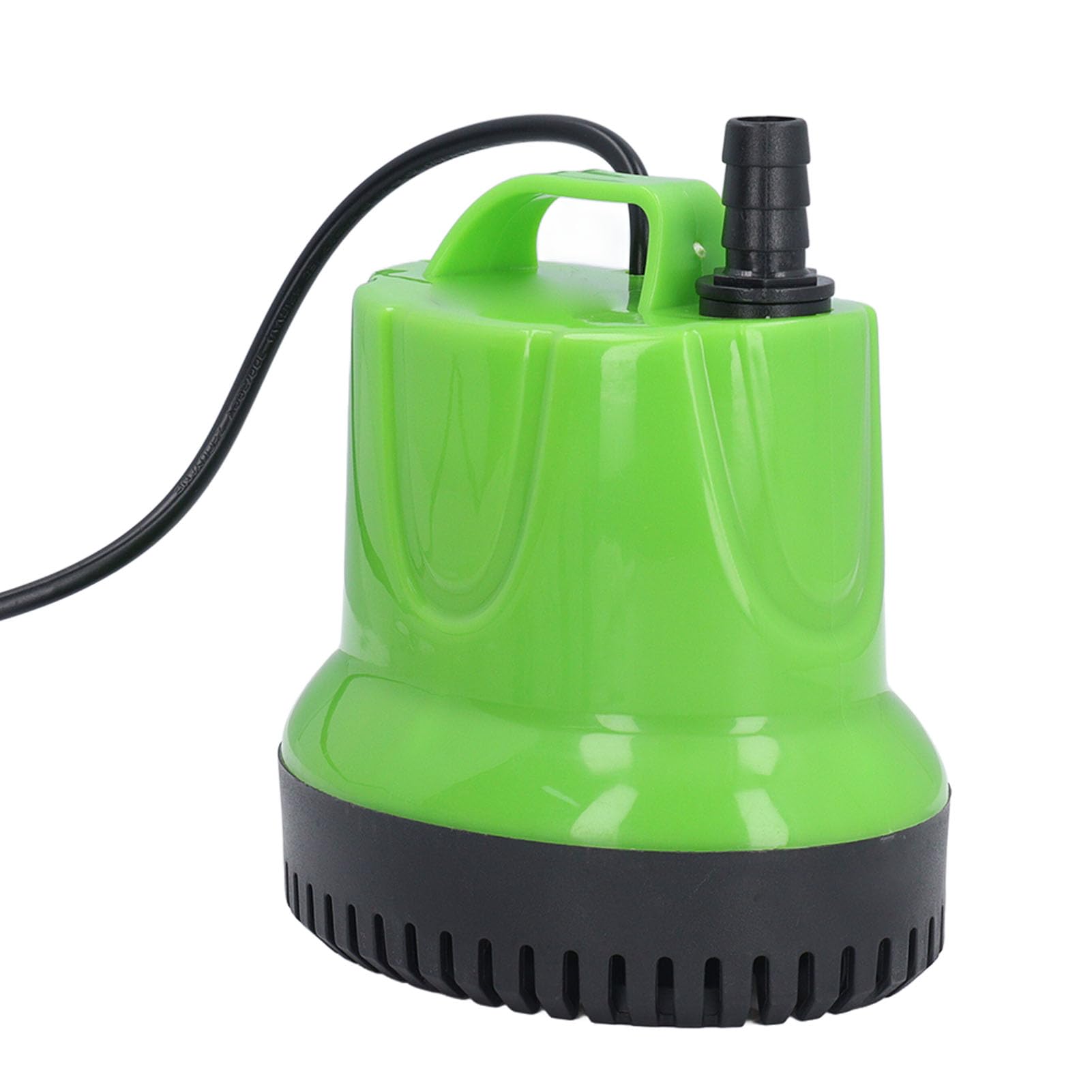Tauchpumpe, 100 W, 1189 GPH, Wasserbrunnenpumpe für Aquarien, mit 14,8 Fuß Hubhöhe, Intelligenter Trockenheizschutz, für Pool, Teich, Kellerfensterbrunnen (EU-Stecker
