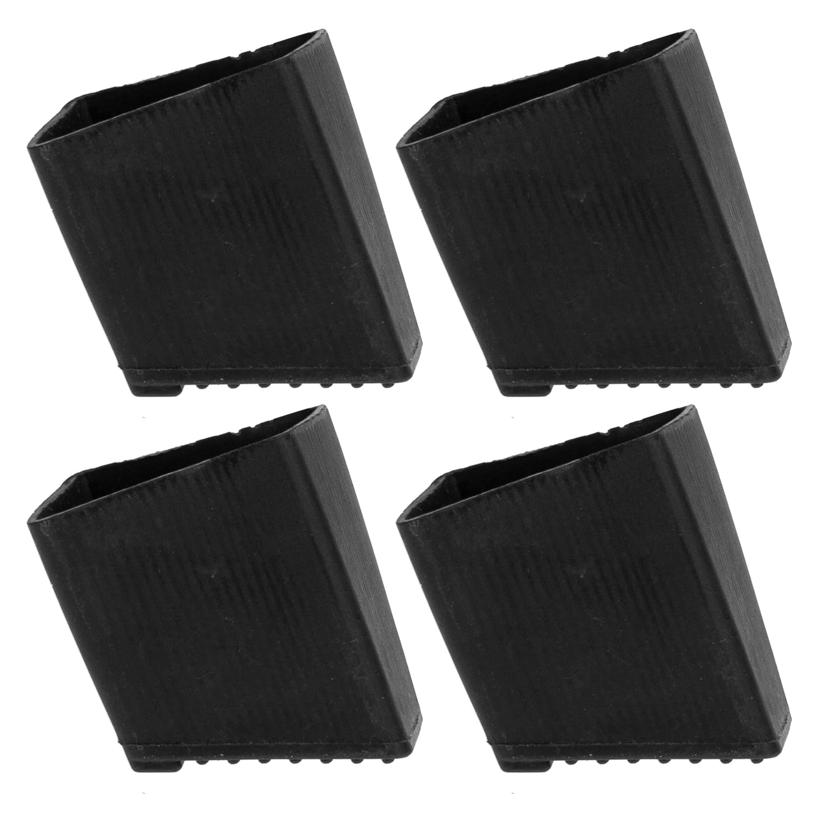 Cabilock - Tapas Protectoras de Goma para Escalera, Zapatas de Escalera, Zapatos de Escalera, Calcetines de Muebles, Patas Antideslizantes para Escalera de Aluminio, Escalera de Pintor,