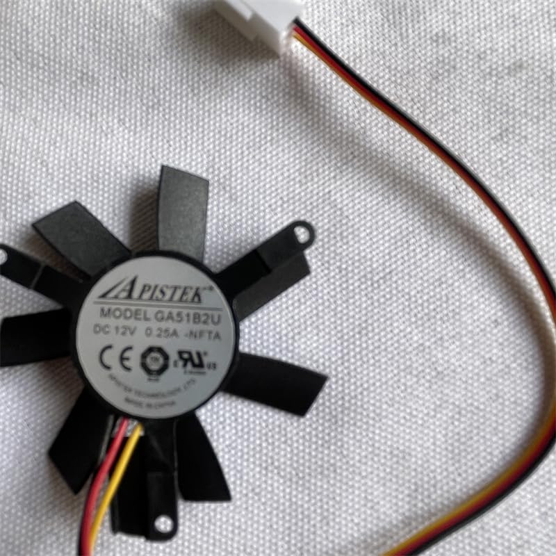 GA51B2U 12V Cooling 0.25A Graphics Card Fan