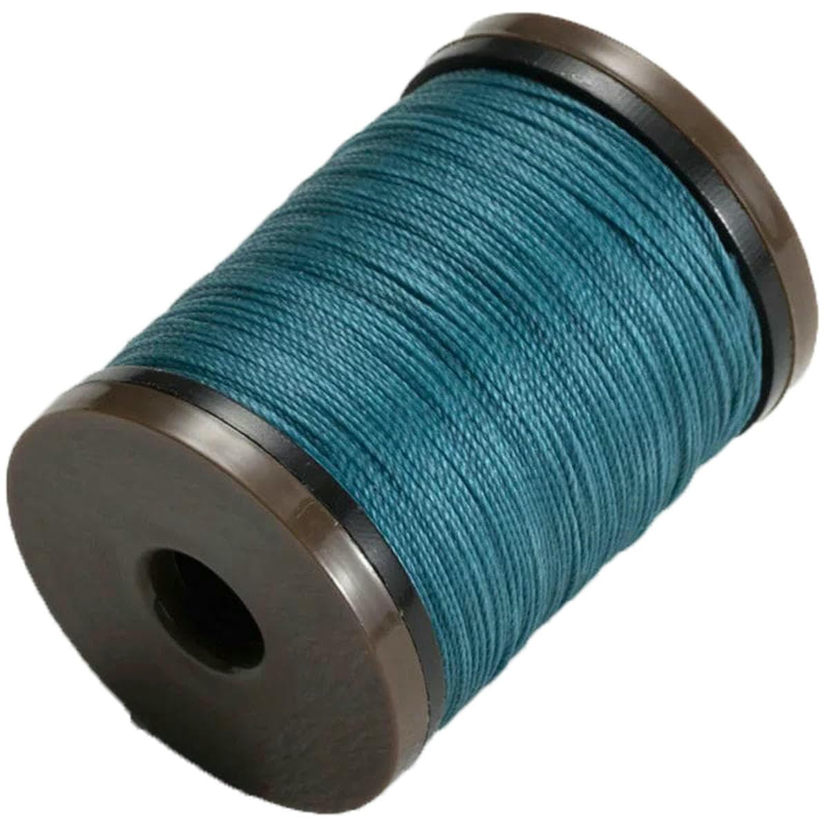 0.4/0.5/0.6/0.8mm Round Waxed Thread for Leather Craft Sewing and Jewelry Handmade Braided Polyester Cord Wax Coated Strings-19- Indigo-0.5mm 90m