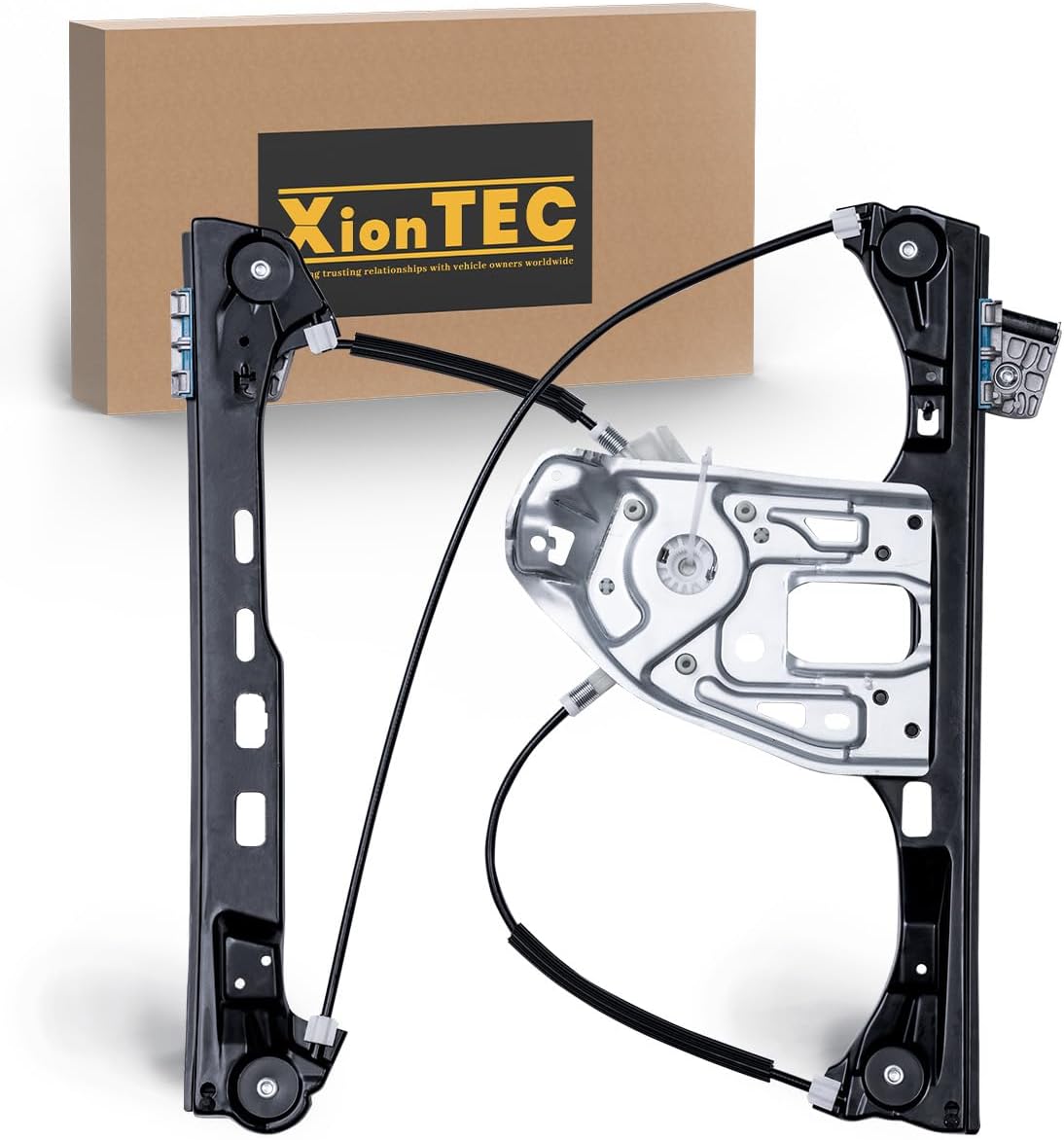 Power Window Regulator without Motor Front Passenger Side Compatible with Mercedes-Benz C230 2003-2007, C240/C320 2003-2005, C280/C350 2006-2007, C32 AMG, C55 AMG, Replaces# 2037203246 749-991