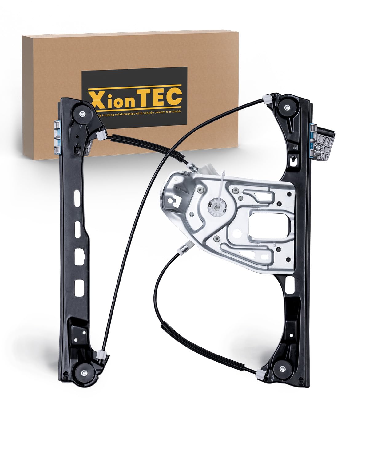 Power Window Regulator without Motor,Front Driver Side Compatible with Mercedes-Benz C230 2003-2007, C240/C320 2003-2005, C280/C350 2006-2007, C32 AMG C55 AMG, Replace# 2037203146, 749-990