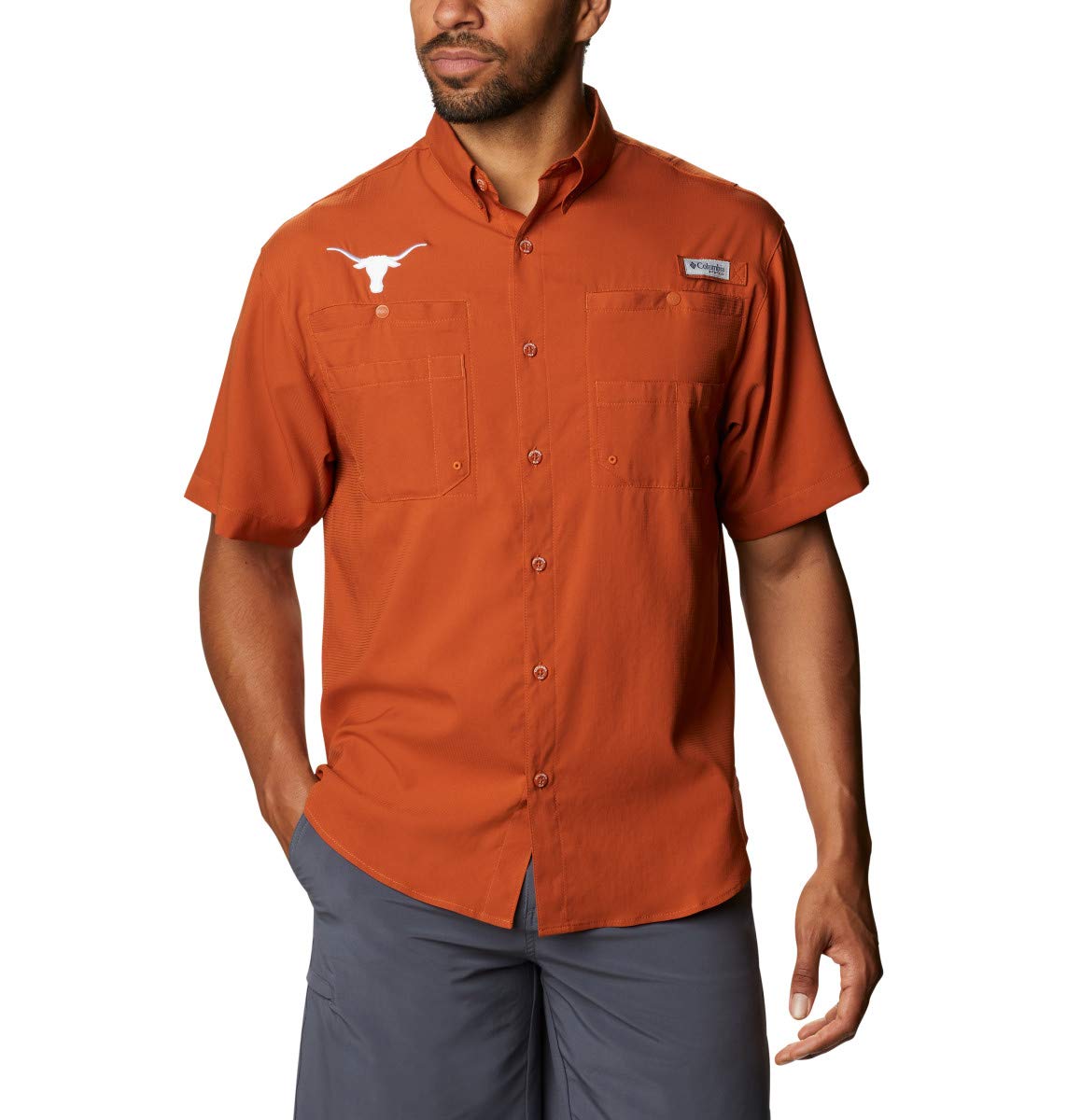 Chemise Respirante Homme Columbia Chemise Tamiami II Manches Courtes Homme - Protection UV Omni-Shade - Respirante Omni-Wick Chemise Technique Pêcheur