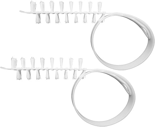 Cepillo de limpieza para lavadora con rodillos, cepillo de limpieza largo y flexible, cepillo de nailon duradero, limpiador de cepillo de tambor,