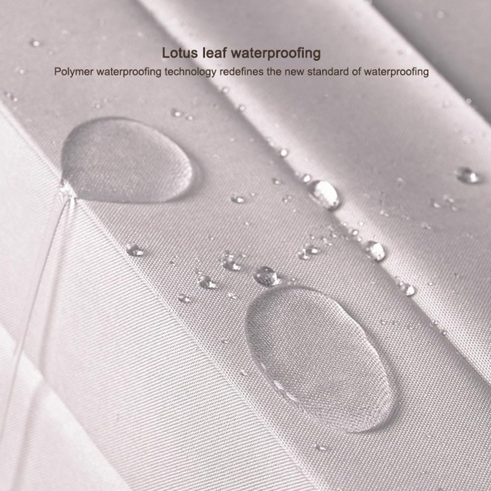 Rideau de douche pliable - Panneau de salle de bain étanche avec tringle en forme de U - Paravent peu encombrant - Pour la famille et l'hôtel - 360 x 200 cm (120 cm)