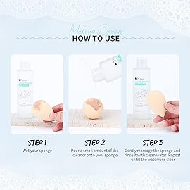 DUcare Makeup Brush Cleaner Shampoo Soap Solid Brush Cleaning Mat Removes Cosmetic Color Brush Cleaner Pad for Cleaning Makeup Sponges Brushes