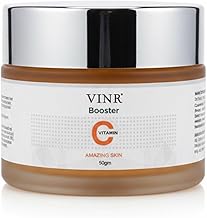 VINR 10% Vitamin C + E Sorbet Super Bright AQUA MOISTURIZER | INFUSED WITH VITIS VINIFERA | Lightweight Oil-Free Face Moisturizer for Glowing Skin | Fades Dullness & Dark Spots | Hydrating Vitamin C Cream for All Skin Types – 50g