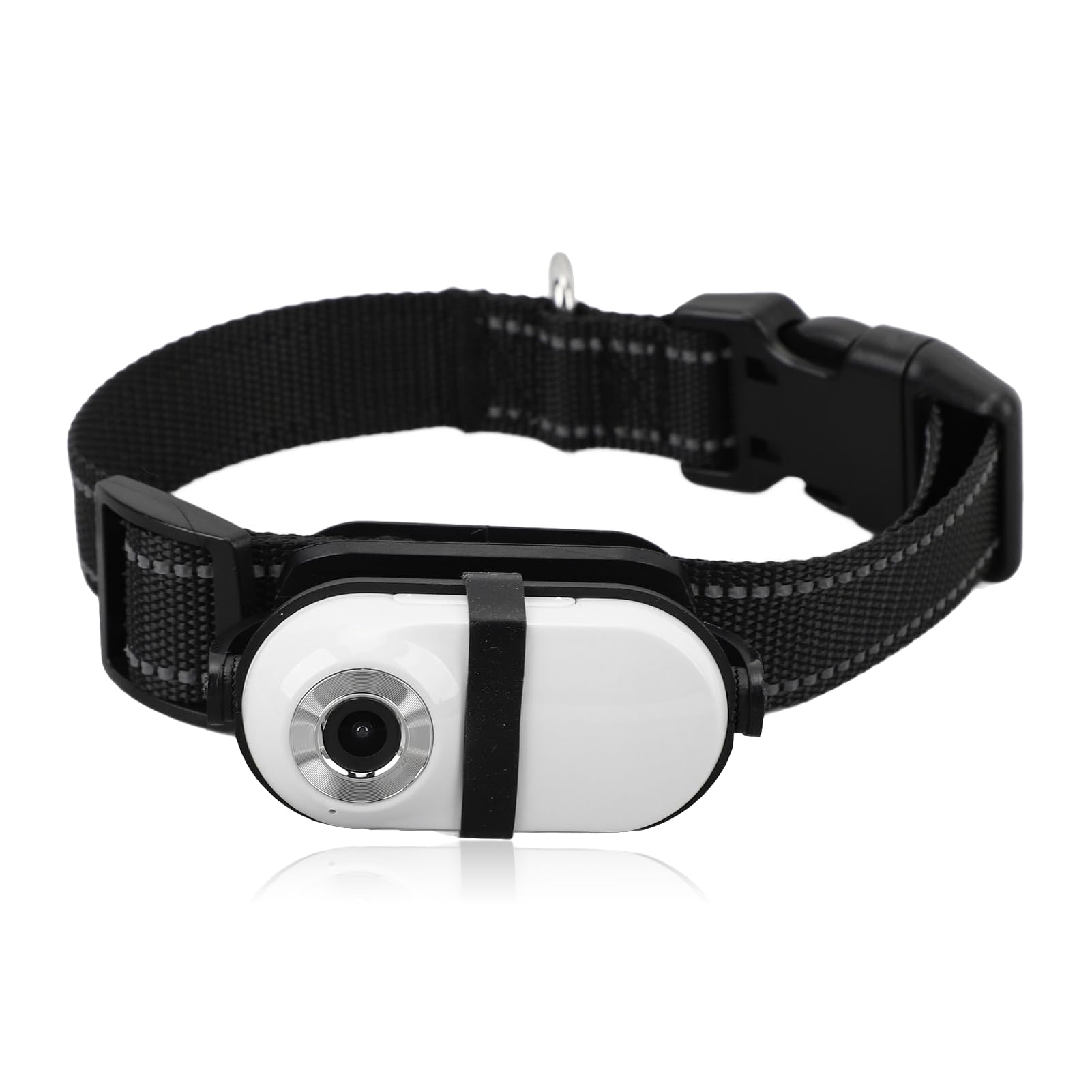 SENECESLI Telecamera per Collare per Gatti 1080P, Telecamera per Animali HD, Mini Telecamera D'azione per Registrazioni Video, Telecamera per Collare per Cani per Animali Domestici, (32GB)