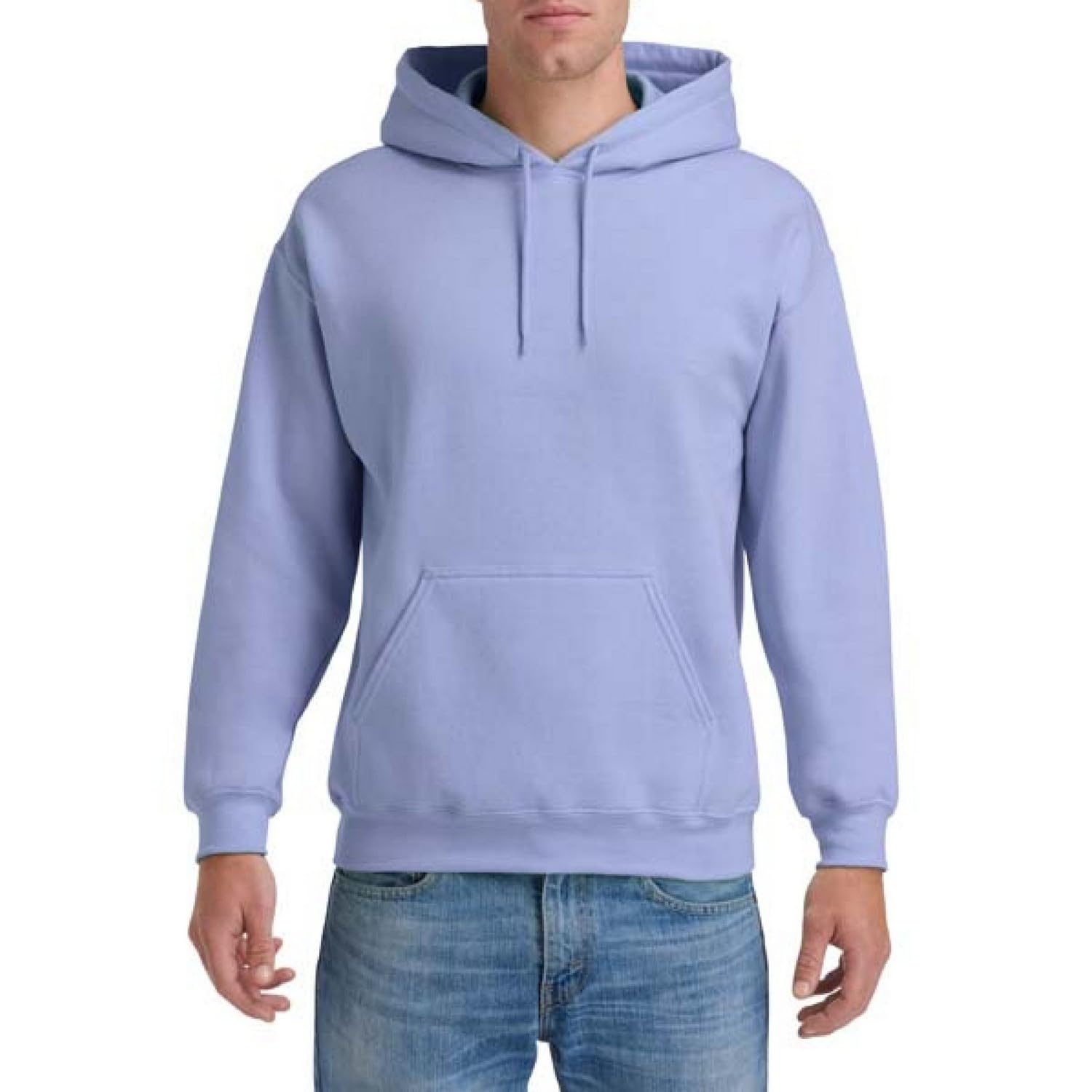 Gildan Unisex Violet Heavy Blend Adult Hooded Sweatshirt, Xxl