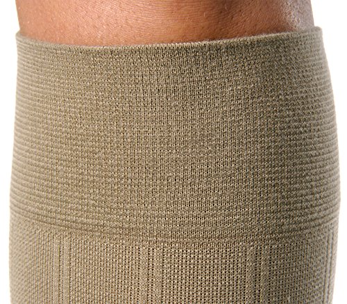 Image of JOBST forMen Casual 20-30 mmHg Knee High Compression Socks, Khaki, X-Large
