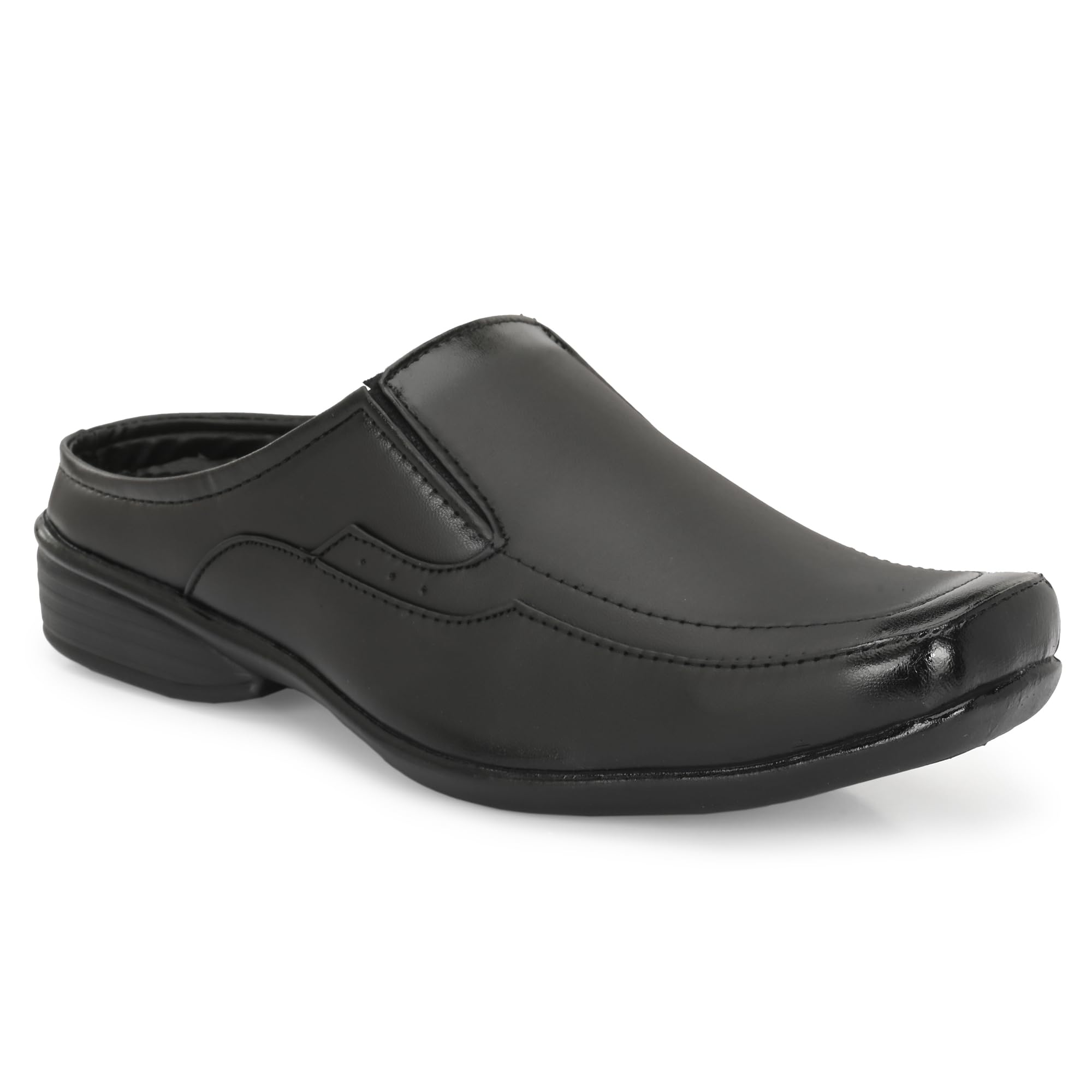 Stylelure Synthetic Leather Black Formal Mule/Clogs Office Shoes for Men (Black)-10 (B0CC578HKF) Amazon Price History, Amazon Price Tracker