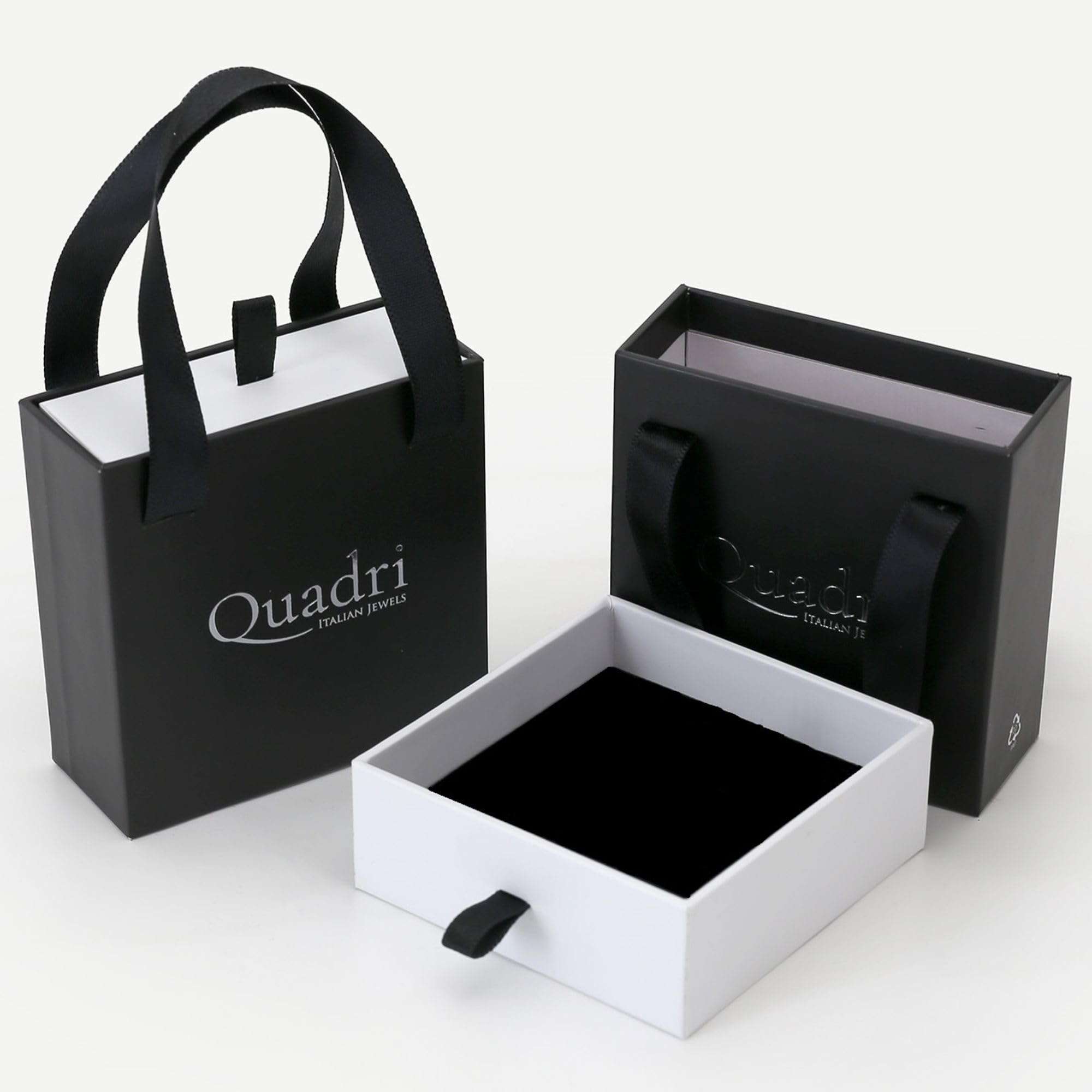 QUADRI - Collana Uomo e Donna Argento 925 - Modello Spiga - Made in Italy | Idea Regalo per Compleanno, Anniversario, San Valentino