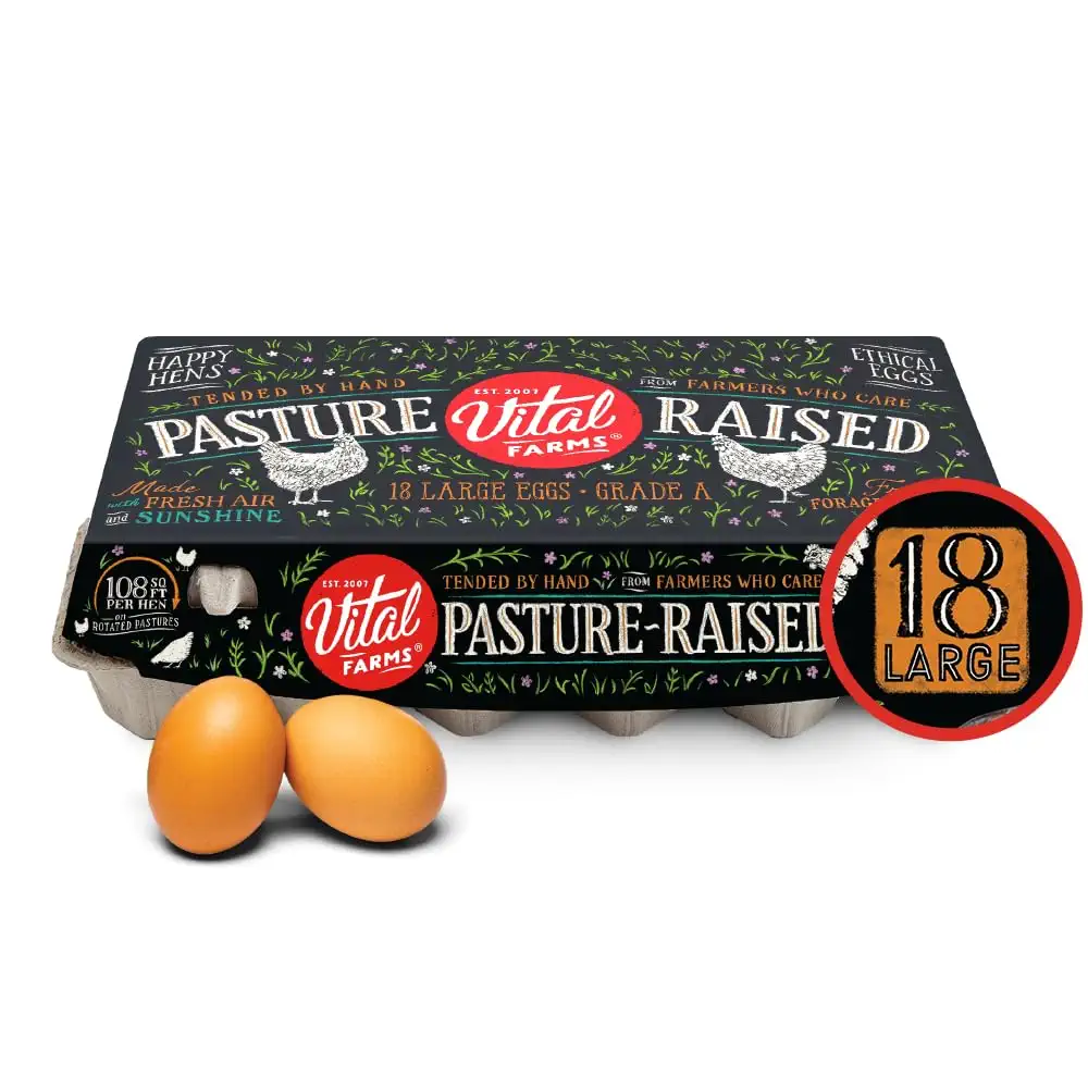 Eggs Pasture Raised Large, 18 Count