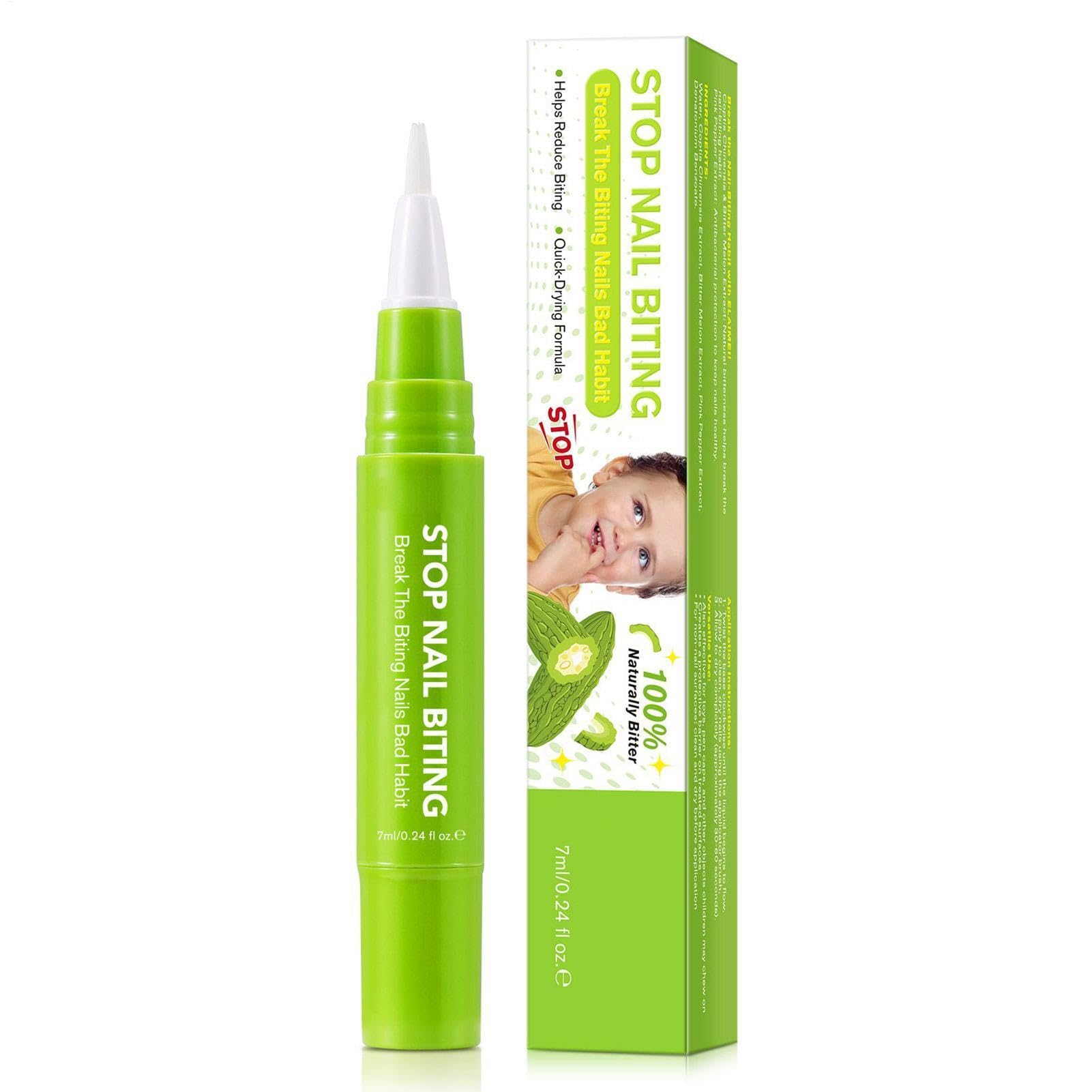 Stop Biting Nails for Kids Natural Bitter Stop Sucking Habit Portable